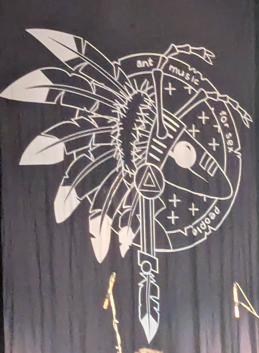 Triumphatism's tweet image. Adam Ant was great tonight in Liverpool with Toyah as support.
Double drummers really made a difference, a great band overall. What a catalogue of songs he has. &apos;Vive Le Rock&apos; still my fave Ant song.
#AdamAnt #AntMusic