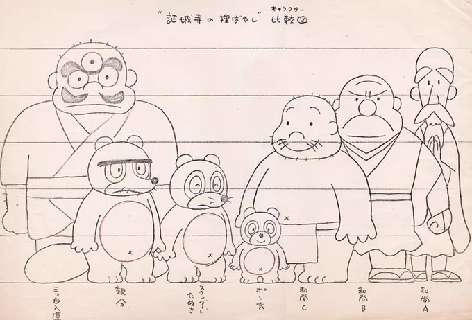 狸はちょっと間の抜けた生き物ですが
その代わり『化ける』と言うポテンシャルがありますからね。 