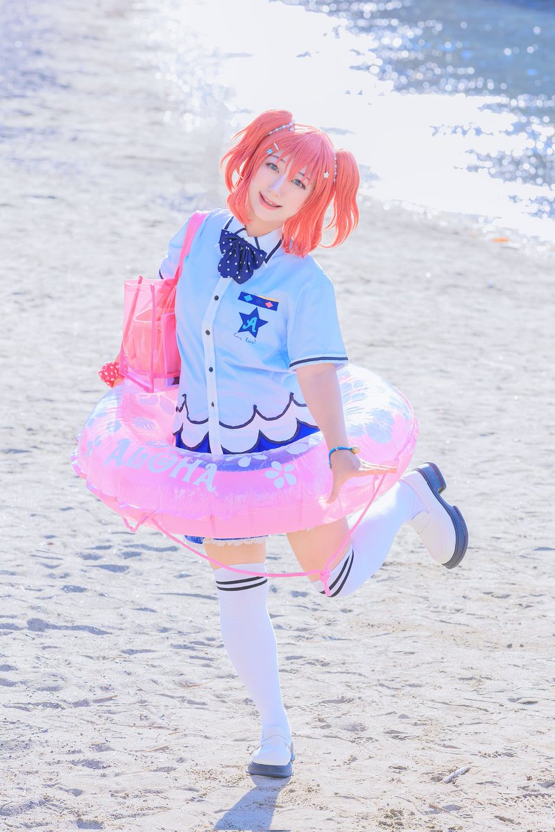 【Cosplay】
LoveLive! 
School idol festival
マーメイド編 覚醒前
Aqours 💗 黒澤ルビィ

P📷 <a href="/Naga2000N/">ナガシー☀️</a>

#Cosplay
#もかこす