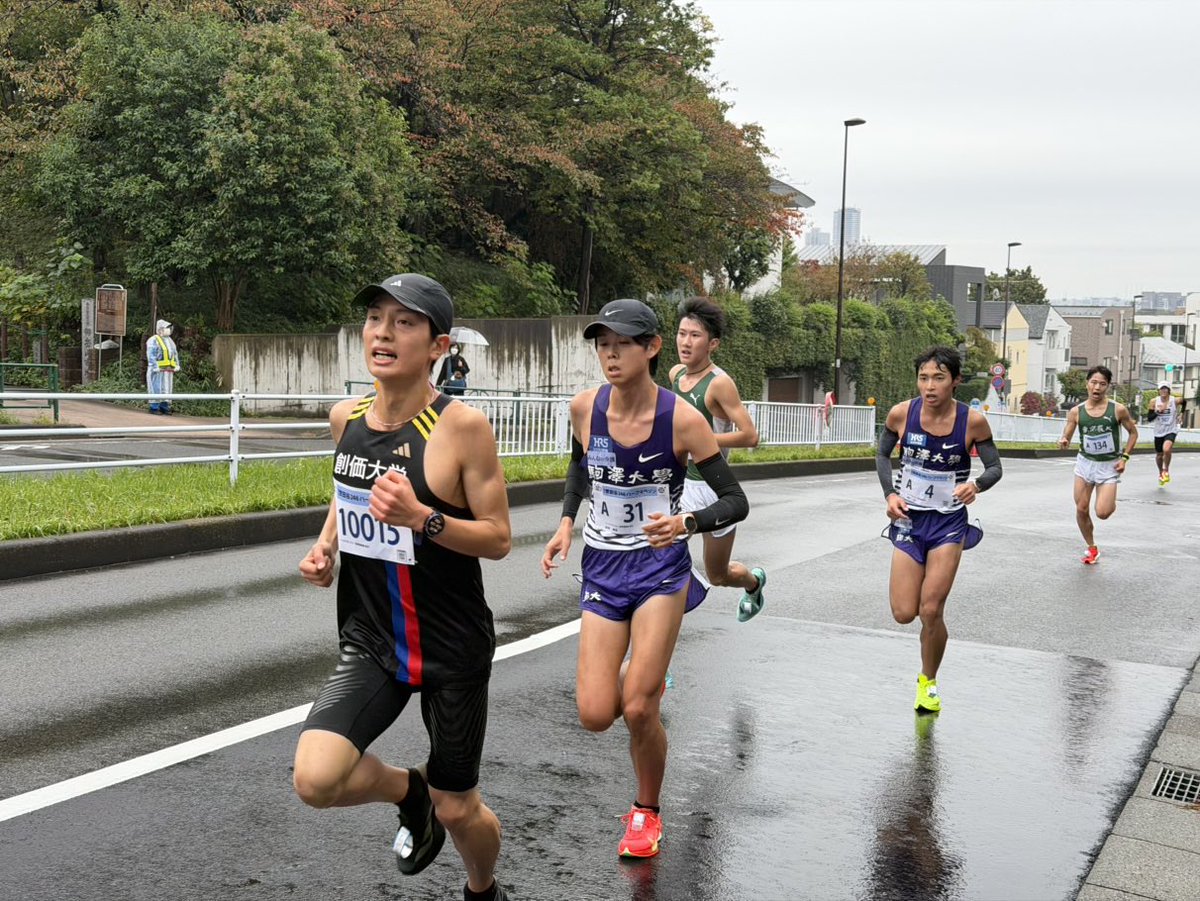 ＼第４関門！／
ランナーが等々力不動前付近（15.7km）を通過しました🏃‍♂️!!
📌関門閉鎖時刻：10時05分
 
#setagaya246 #スポーツ #駒沢公園