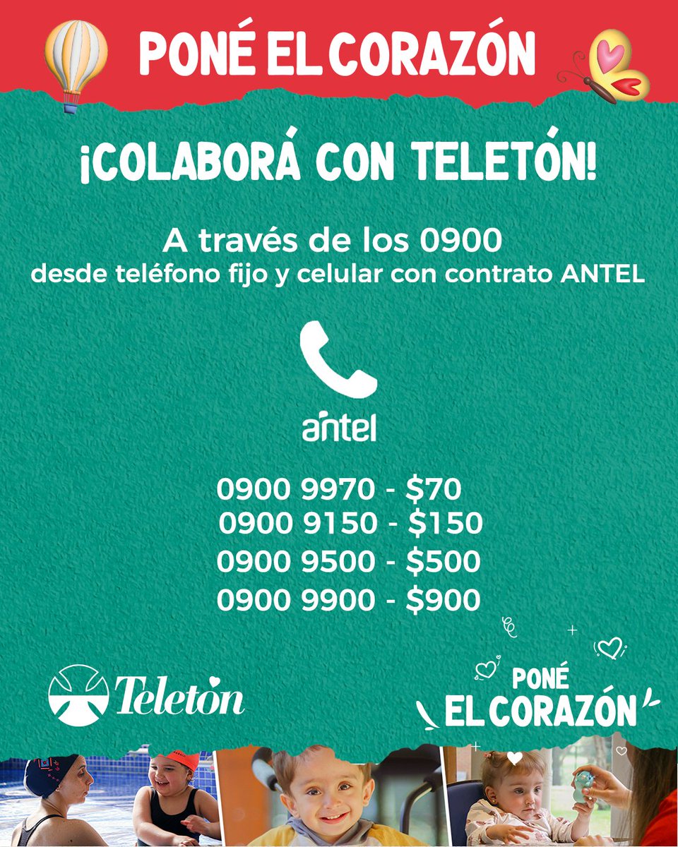 Teletón Uruguay tweet media