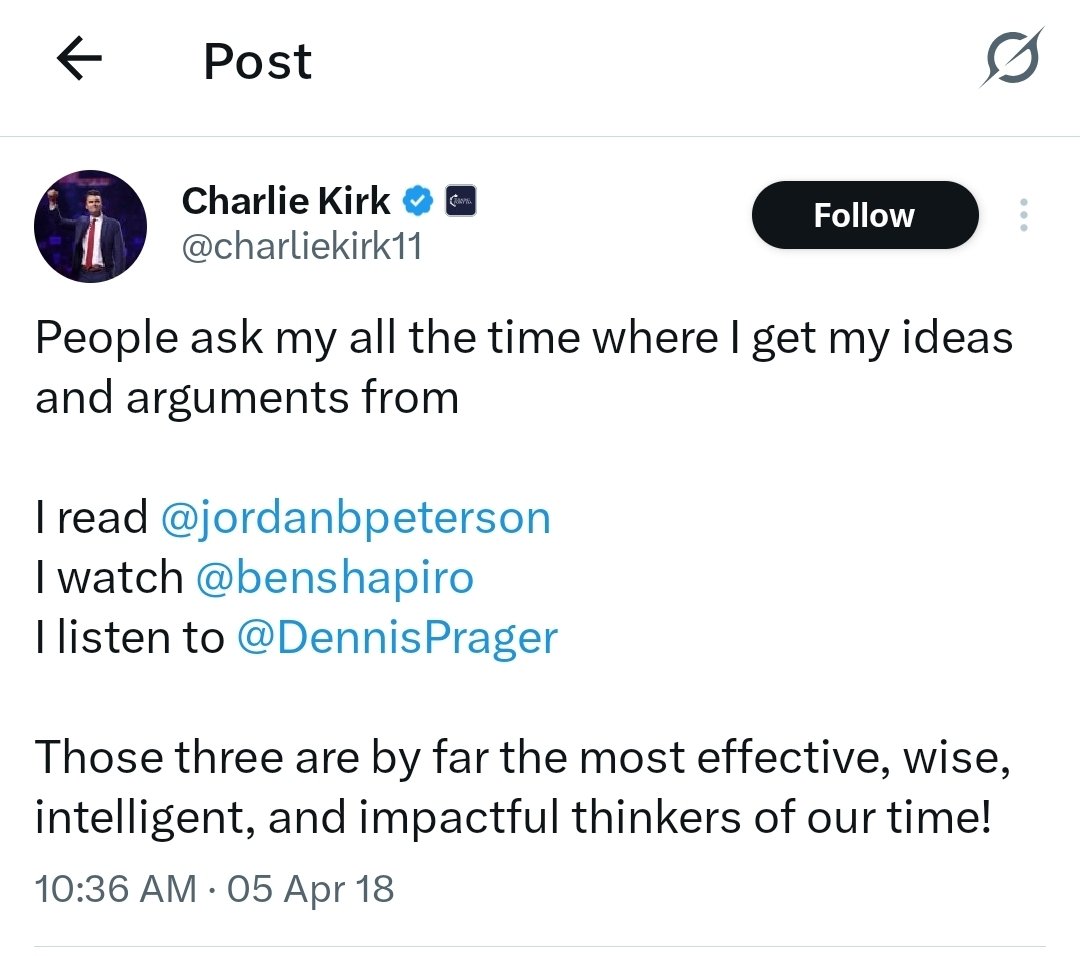 Should we believe Charlie Kirk's own words or Candace Owens' sloppily photoshopped texts? 

I'm torn.