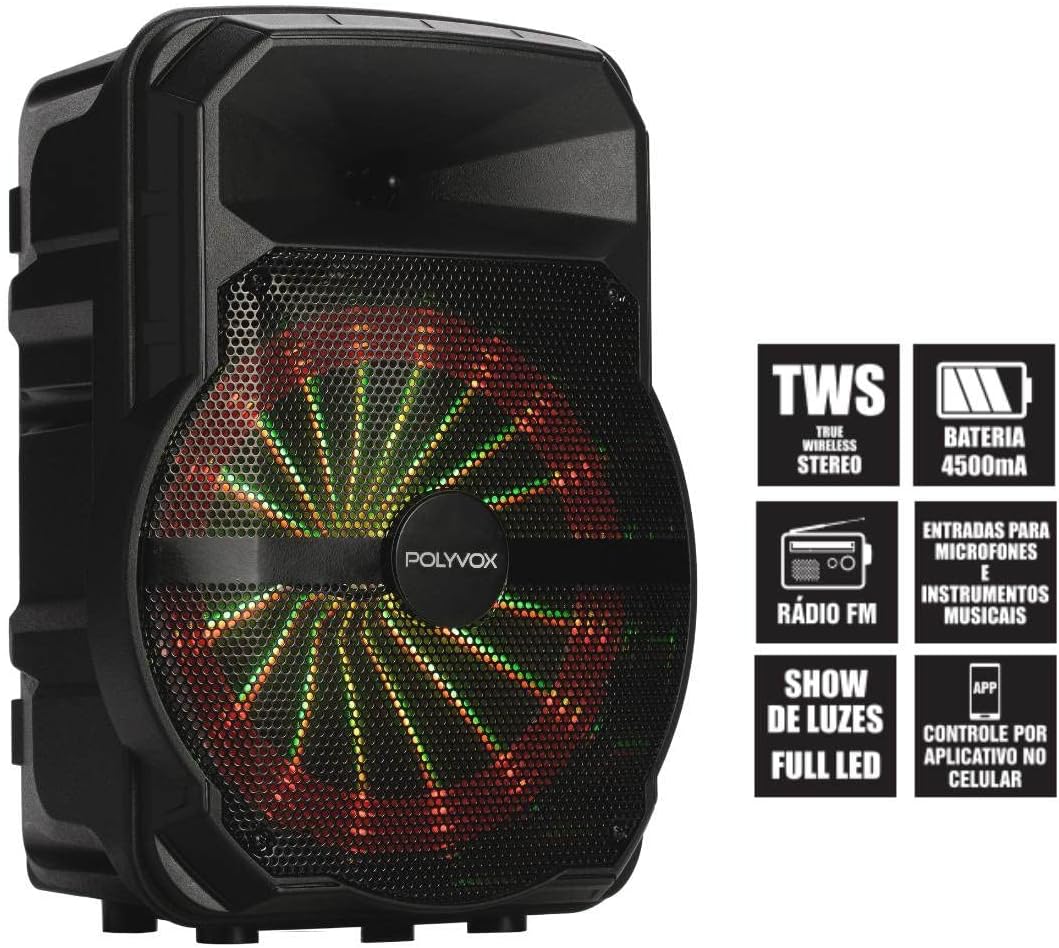 ParadiseBeache2's tweet photo. Produto top de linha⭐️⭐️⭐️⭐️⭐️
Caixa De Som Amplificada XC-710T TWS 300W Polyvox Bluetooth c/ 4 horas autonomia de bateria.
.
Link do Produto▶️https://t.co/RhcdyeWjhA
.
#BlackFriday #polyvox #sound https://t.co/jZ1ZOh0nJM