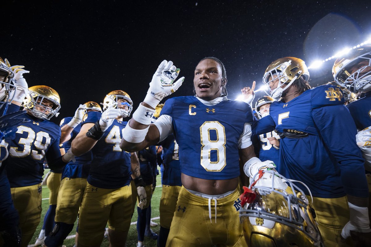 Notre Dame Football tweet media