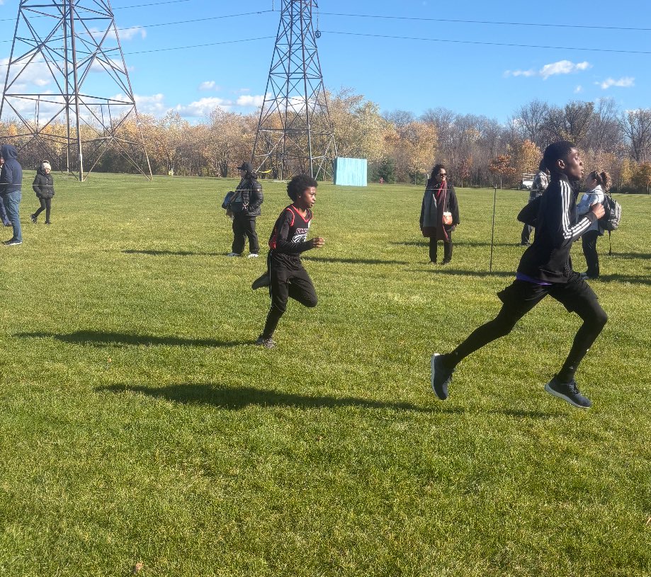 Congratulations to 2 mighty athletes who placed 3rd 🥉 &amp; 28th🏅at the Board Cross Country Finals!! 

🙌🙌🏾  We are so proud of you A &amp; K! 💪 💪 

#GoPanthers 
<a href="/DPCDSBSchools/">Dufferin-Peel Catholic District School Board</a>