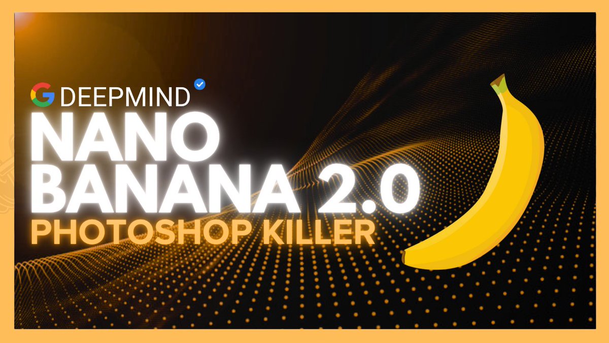 Google's Nano Banana 2.0: Best Image Generation Model EVER? The Photoshop killer: youtu.be/6zw2p2l4fHI