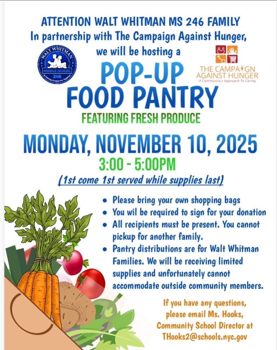 Walt Whitman MS246 tweet media