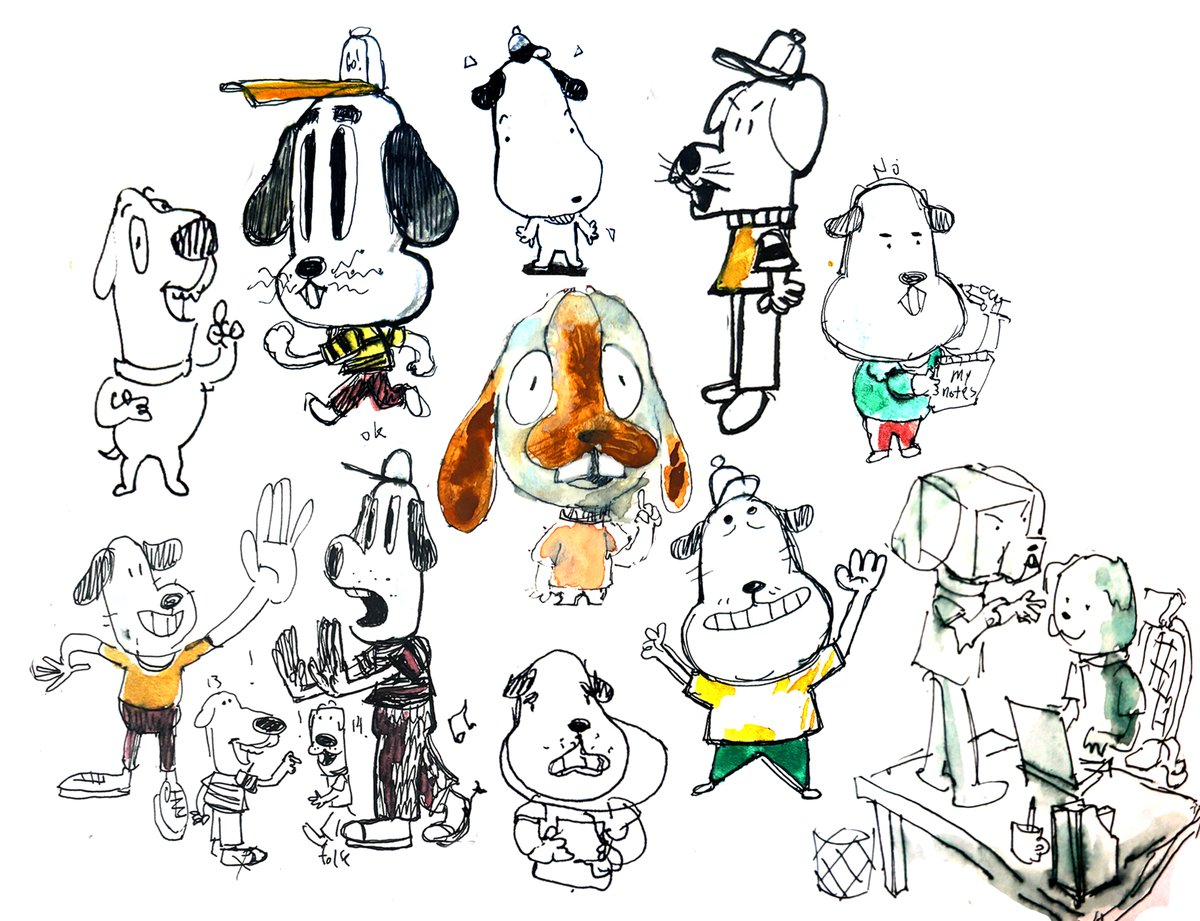 sketches from the past week :^)