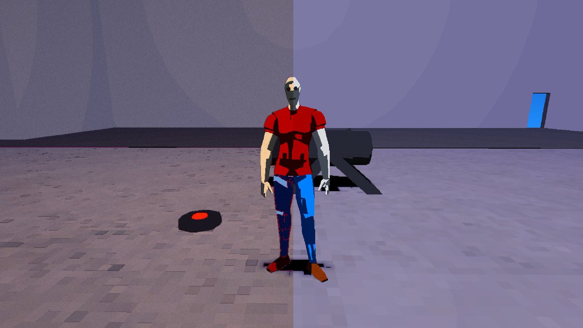 Uberdev3's tweet image. post processing ON vs OFF
which do you prefer?

#gamedev #indiegame