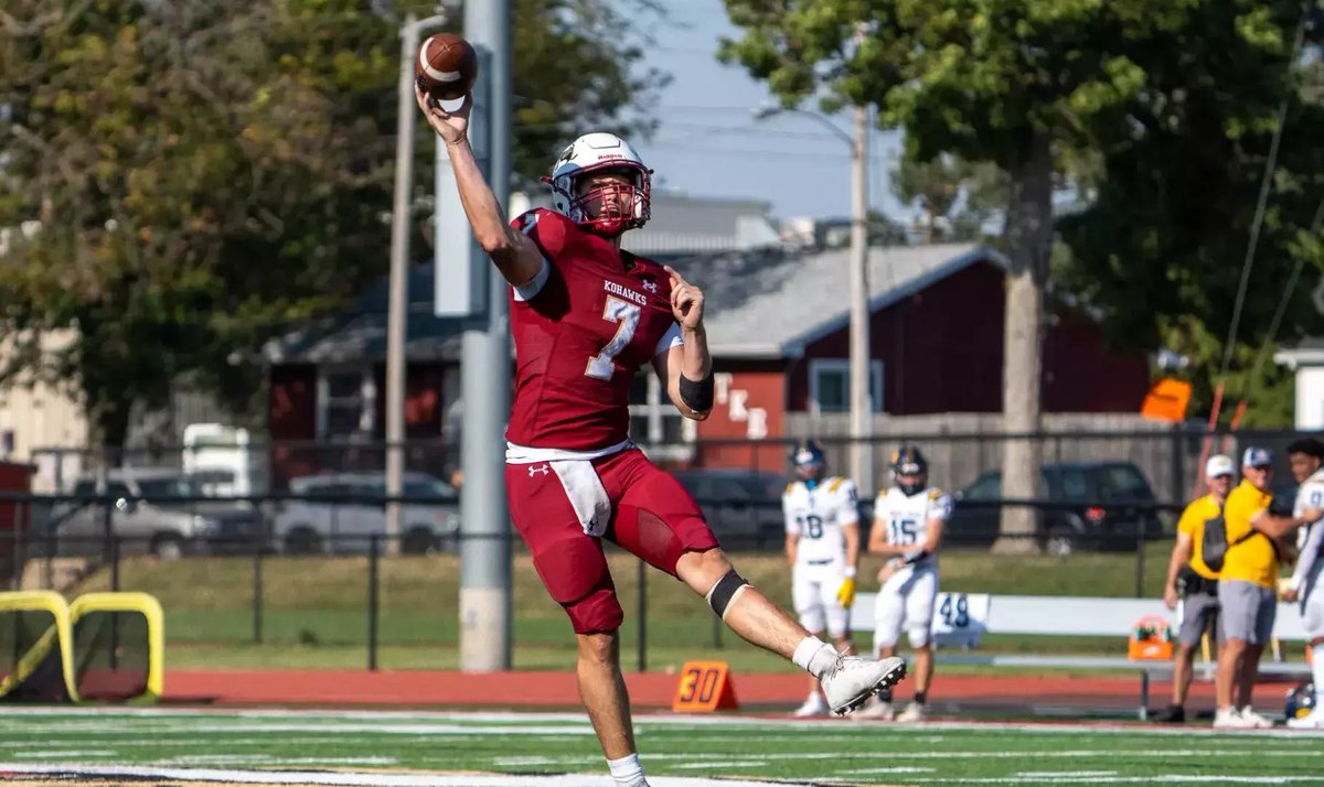 Kelly breaks touchdown record as Football dismantles Loras with explosive offense, dominant defense.

<a href="/KohawksFootball/">Coe College Football</a> 
📰tinyurl.com/bdem6y46

#KohawkNation
