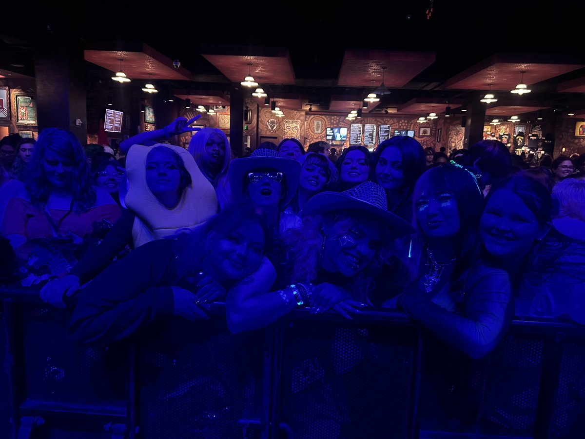 Barricade at the Waterparks show