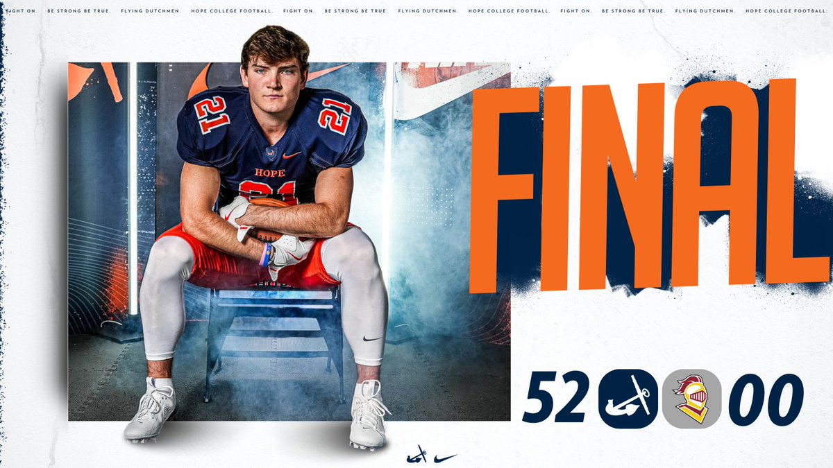Hope College Football tweet media