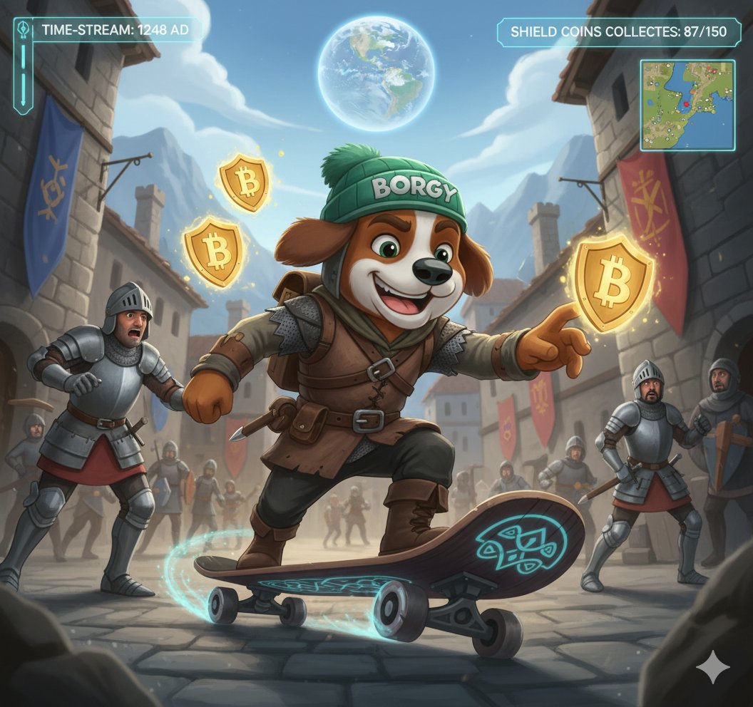 jack342434's tweet photo. Time-Stream: 1248 AD.
@borgysol proves Bitcoin is the original digital gold, protected by an unbreakable Shield.
Forget kings and knights; decentralized finance is the real revolution. Always stack what history can't touch! ๐๐ก๏ธ
#CryptoShield #BitcoinTimeTravel #BorgyPower https://t.co/VL5gQfLiPZ