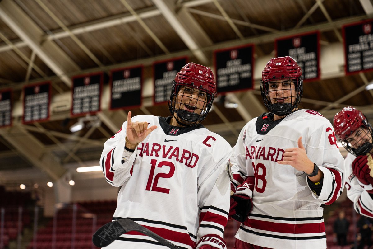 Harvard Women's Hockey tweet media