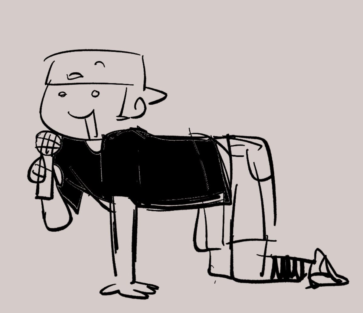 eggbazket's tweet photo. I had a dream this morning that I went to a limp bizkit concert and fred was singing like this at one point for some reason https://t.co/JOBM8gt7Eo
