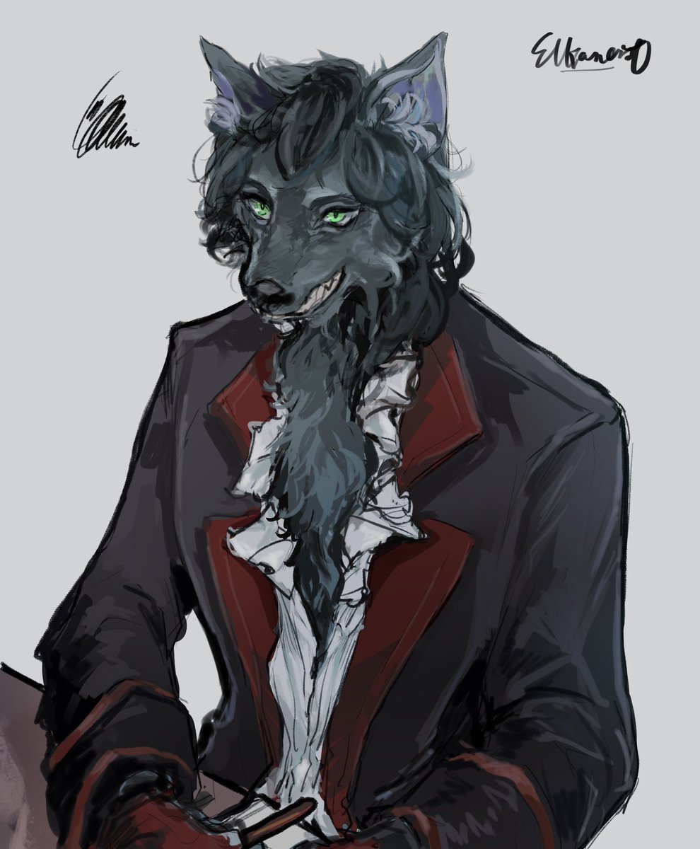ellianerst's tweet image. Wolf 🐺 Leonard! 

Which LOTM characters do you want to see as anthro next? Drop a comment to tell me and I’ll do them! 🐕🐈‍⬛🦇

#lotm #LordOfTheMysteries
