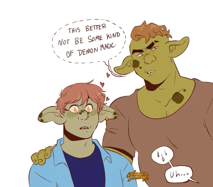 Boy, calm down 