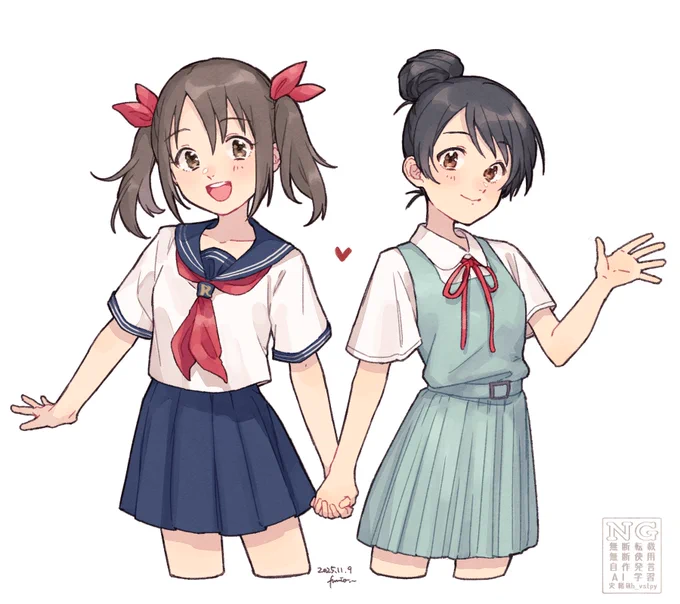ましゅまろより 今井加奈ちゃん矢口美羽ちゃんです