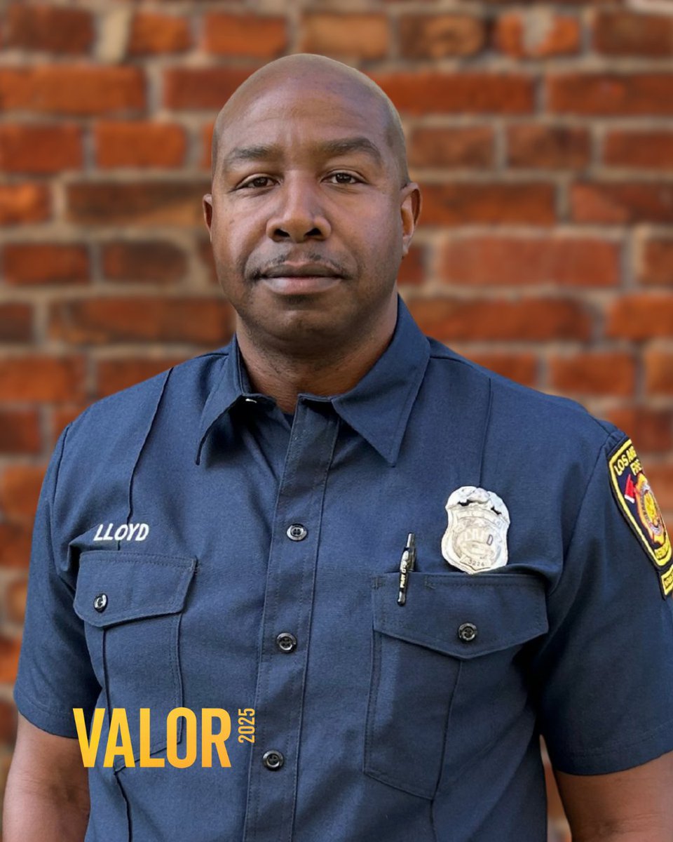 During the Eaton Canyon wildfire, Darren “Chip” Lloyd—an off-duty <a href="/LAFD/">LAFD 🔥</a> firefighter and paramedic—went door-to-door helping neighbors evacuate safely in West #Altadena.

He’s now writing his story for "Our Beloved Altadena" anthology and will receive a Valor Award on Nov. 13.