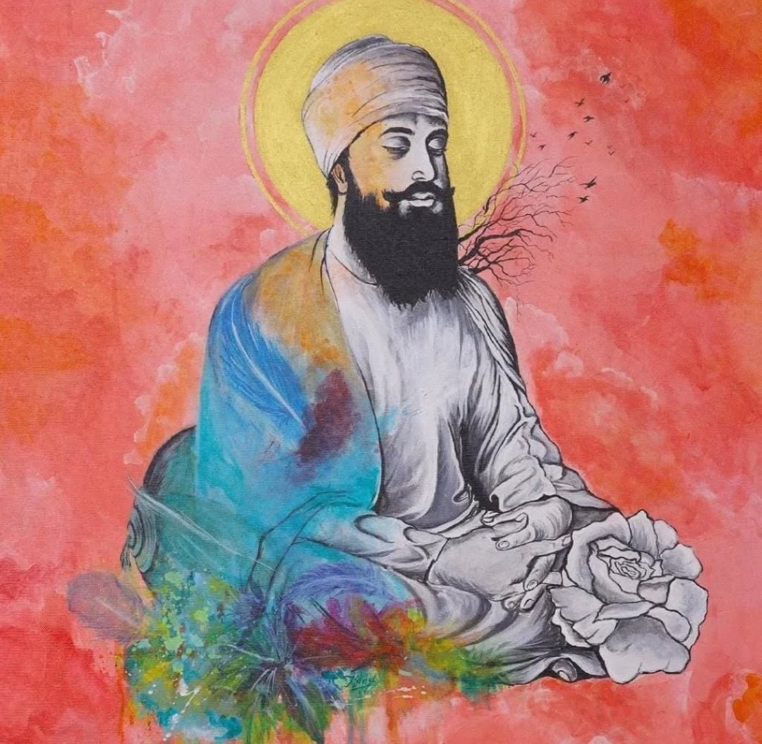 ੯/੧੧/੨੦੨੫     ਦਿਨ - ਐਤਵਾਰ 

🌸ਗੁਰਮੁਖਿ ਅੰਤਰਿ ਸਾਂਤਿ ਹੈ ਮਨਿ ਤਨਿ ਨਾਮਿ
ਸਮਾਇ ॥ ਨਾਮੋ ਚਿਤਵੈ ਨਾਮੁ ਪੜੈ ਨਾਮਿ ਰਹੈ ਲਿਵ ਲਾਇ॥ ਨਾਮੁ ਪਦਾਰਥੁ ਪਾਇਆ ਚਿੰਤਾ ਗਈ ਬਿਲਾਇ॥ ਸਤਿਗੁਰਿ ਮਿਲਿਐ ਨਾਮੁ ਊਪਜੈ ਤਿਸਨਾ ਭੁਖ ਸਭਜਾਇ॥ ਨਾਨਕ ਨਾਮੇ ਰਤਿਆ ਨਾਮੋ ਪਲੈ ਪਾਇ ॥੧॥🌸

ਵਾਹਿਗੁਰੂ ਜੀ 🙏✨