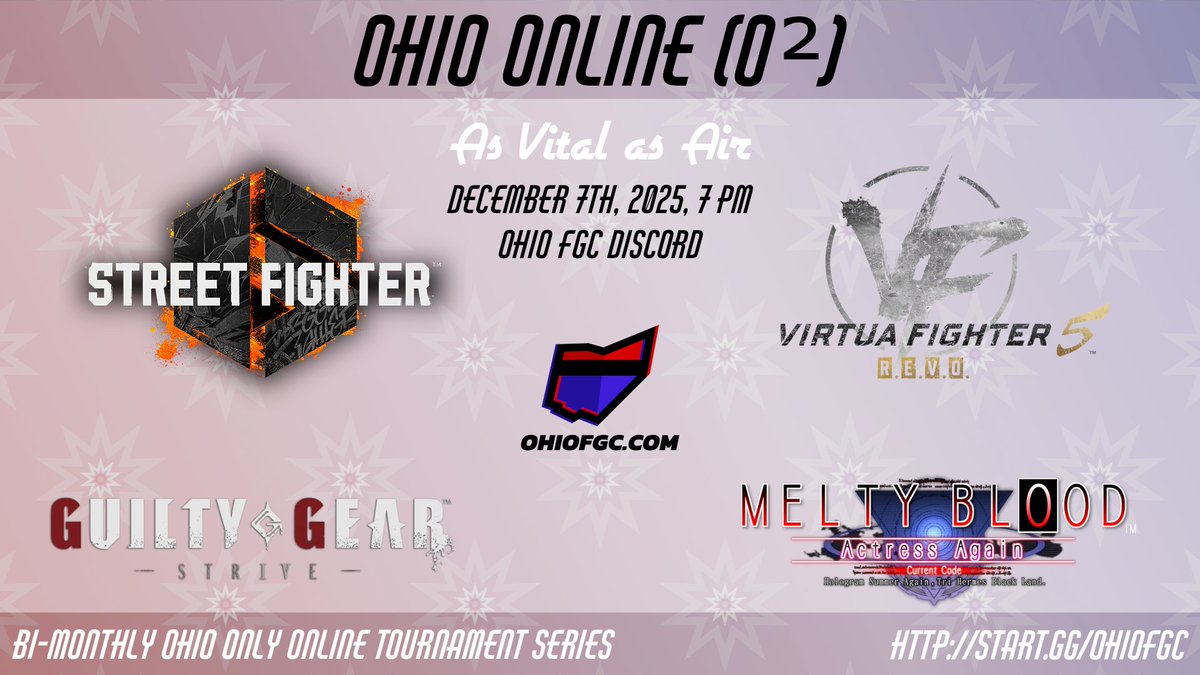 ohiofgc's tweet photo. Registration is now open for our 2nd Ohio Online!

🔗: https://t.co/Rs9XDqq8KX
📅: Dec 7th, 7 PM https://t.co/eLsOA0CGBq