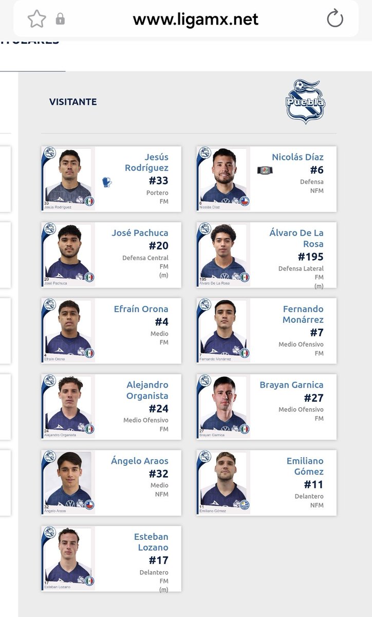 La última alineación del Puebla

Así salta La Franja para el choque de esta noche ante La Fiera, sorpresiva la salida de Ricardo Marin que presentó un tema muscular y en su lugar entra Esteban Lozano.