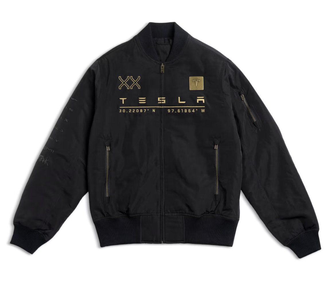 diywrapclub's tweet image. GIVEAWAY ALERT! 🚨

20 years of Tesla. 6 years of DIY. ❤️

The Tesla community built us — your creativity, your installs, your trust. So we’re giving back.

🎁 Win a Tesla Bomber Jacket (L)
To enter:
1️⃣ Follow @DIYWrapClub
2️⃣ Comment a pic of your DIY project using our kit