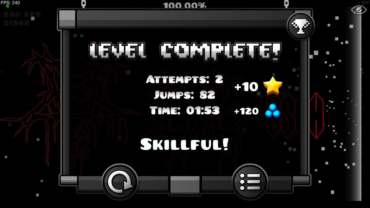 SLAUGHTERHOUSE 100%. A dream come true. 5 years in the making, 238,627 attempts. GG!