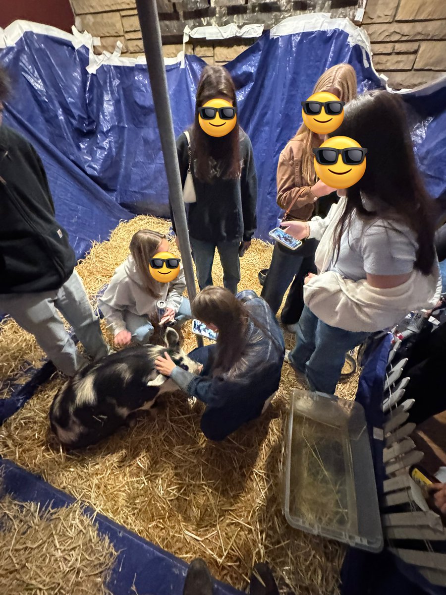 Geescottsburner's tweet image. Never had so many huzz wanting to touch my hog. #LANK