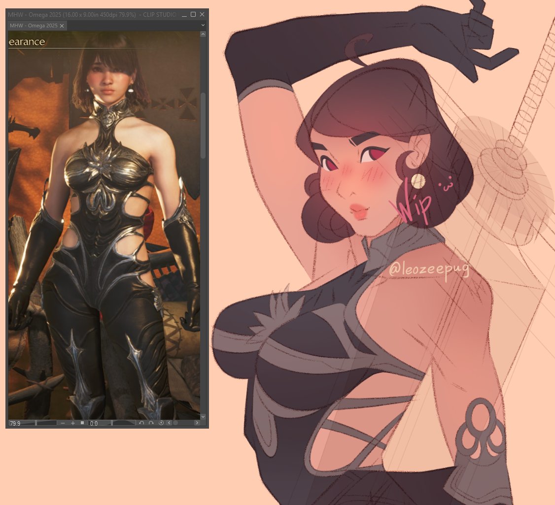 Omega set WIP :3

#MHWilds