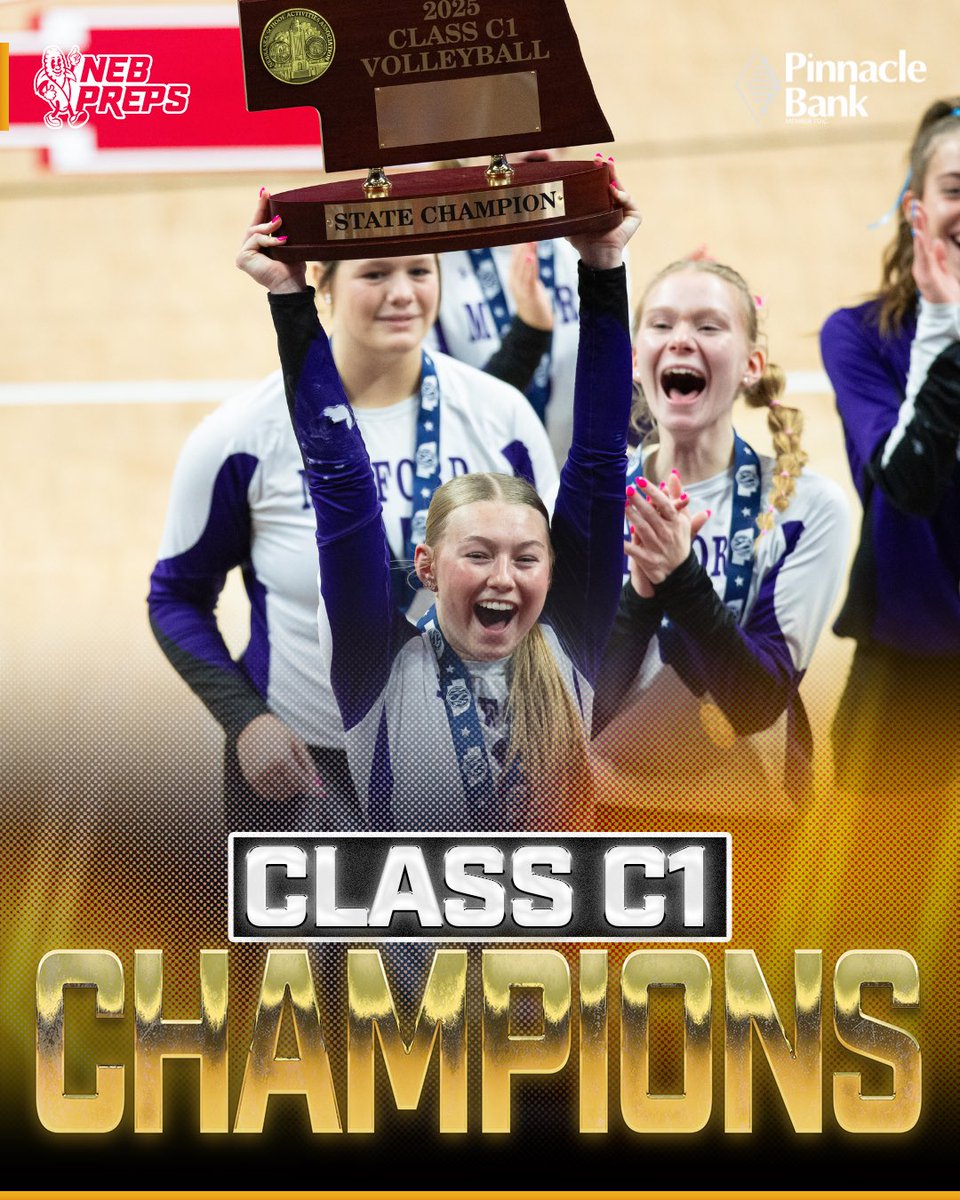 FLY LIKE AN EAGLE 🦅

Milford defeats Holdrege for its first Class C1 title ever. 

#nebpreps | <a href="/pinnbank/">Pinnacle Bank</a>
