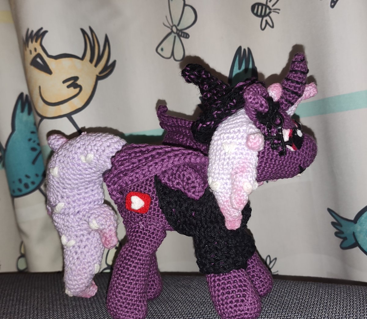 Yellow_Tea2's tweet photo. Tried my best at crocheting 
@VyletPony ‘s top 5 videos 
The hair was pretty difficult to do but vid is too cool to give her up because of that <3 https://t.co/KIHsgUuqFc
