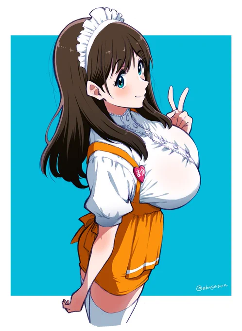 勝利した真由さん。
