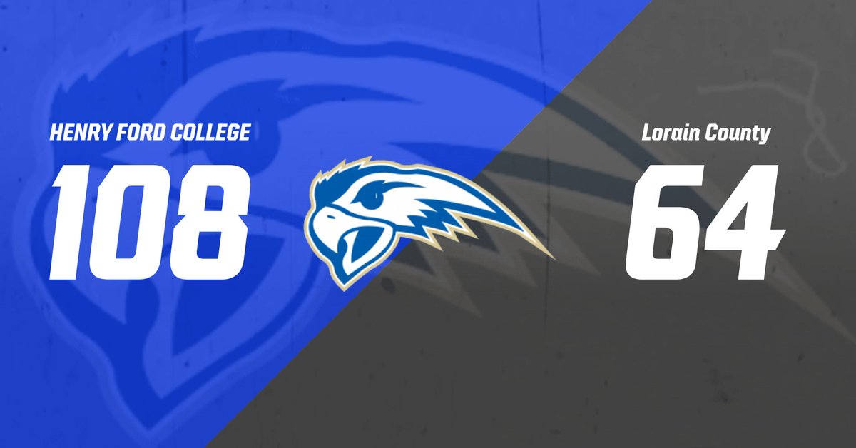 Henry Ford College improves to 2-0 with a road win.

JL Branson - 33 points, 11 rebounds

John Coffey - 16pts.

Deunte Phifer - 13pts, 11rebs, 7asts

Wade Robinson - 13pts, 6rebs, 4asts.

Fred Saunders - 12pts, 7rebs

Aaron Allen - 11pts, 5rebs

#HawkFamily