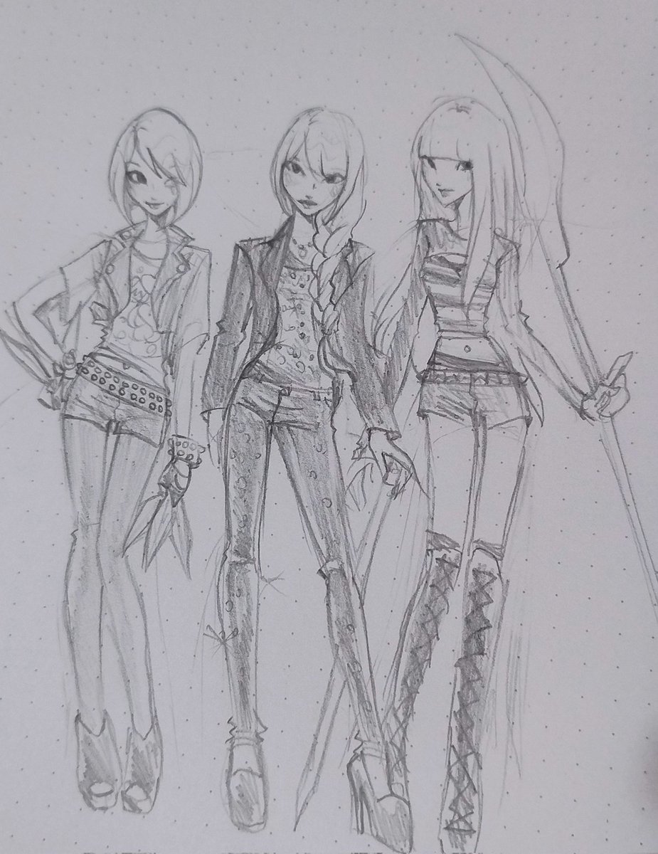 fashionpixie_'s tweet image. the drawing is kinda shit BUUUT...2nd gen kpop demon hunters idea i had