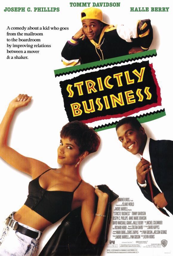 FilmNewsNos's tweet photo. 🎬MOVIE HISTORY: 34 years ago today, November 8, 1991, the movie ‘Strictly Business’ opened in theaters!

#TommyDavidson #JosephCPhillips #HalleBerry #AnneMarieJohnson #DavidMarshallGrant #JonCypher #SamuelLJackson #SamRockwell #AnnieGolden #KevinHooks https://t.co/otvtIRVzNN