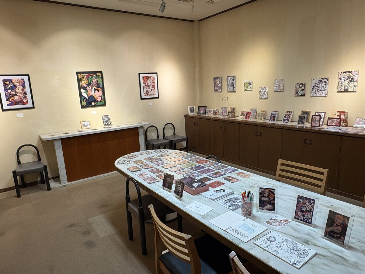 numenume_7's tweet photo. #さヌ作品展
最終日です！
朝からたくさんの方が来てくださいました！
ありがとうございます😊
本日も18時までおります。
よろしくお願いいたします🙇‍♀️ https://t.co/ORD5vZVAcq