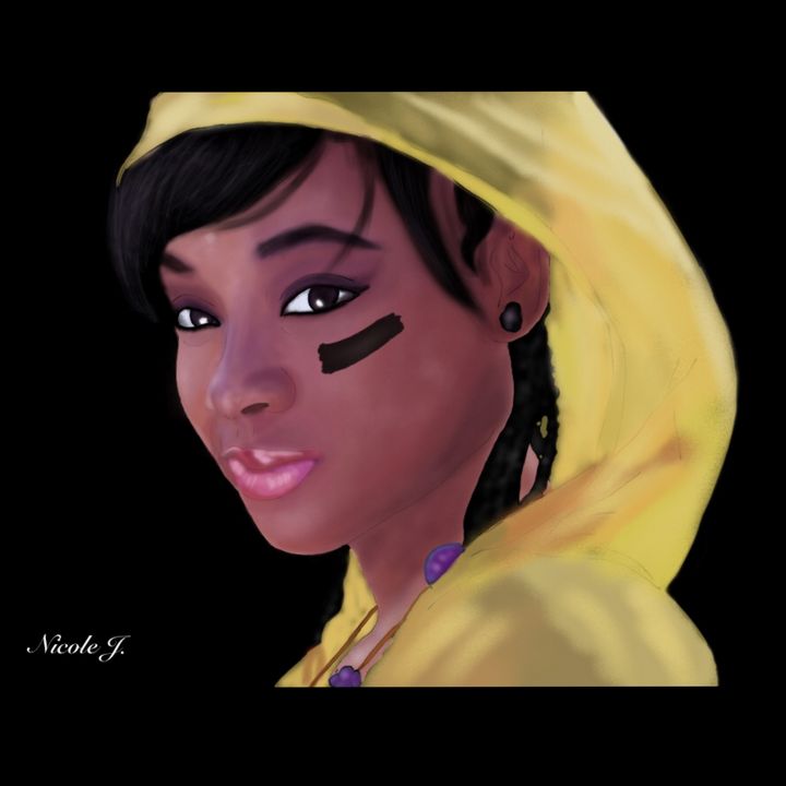 VGOS1's tweet image. Art of the Day! "Lisa “ Left Eye” Lopes". Buy at: ArtPal.com/Realcole98?i=9…