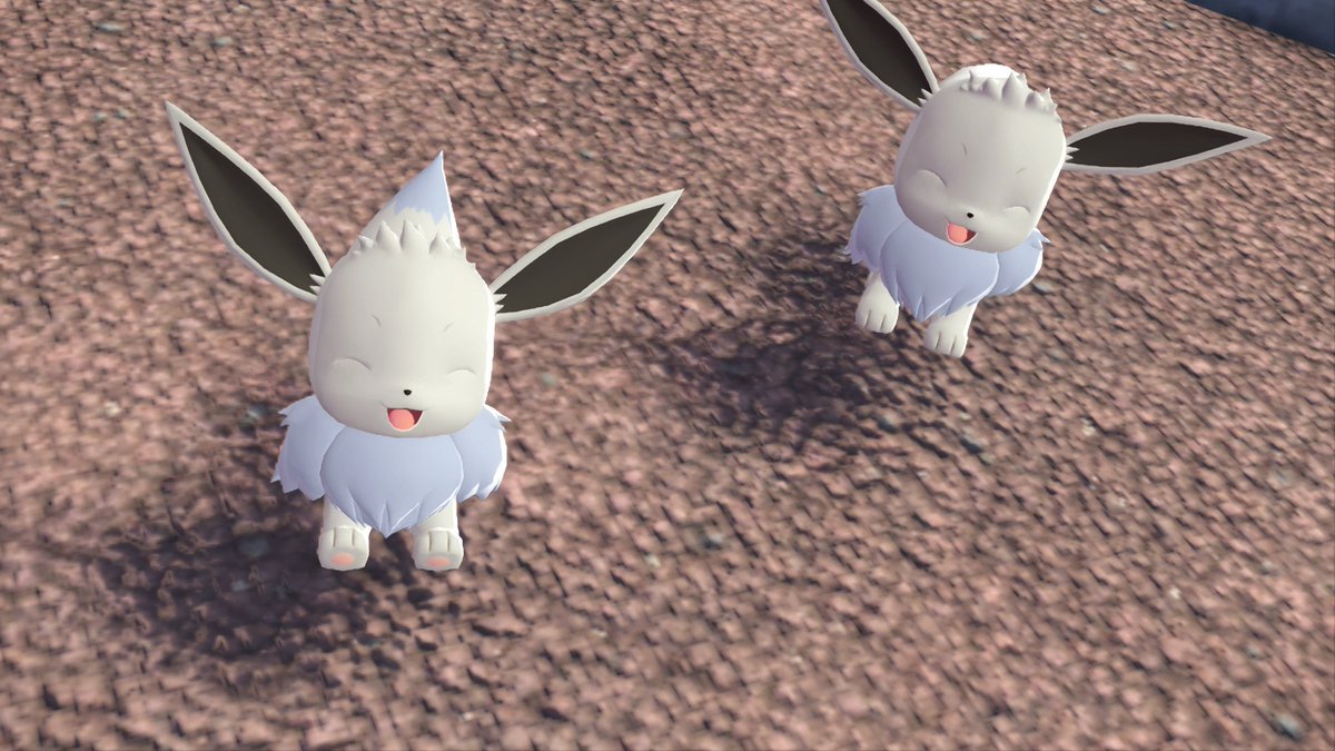 im slowly building a shiny eevee army