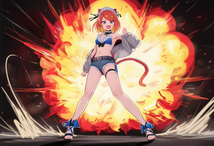 爆発娘ことworkcatちゃんカワイイネ…