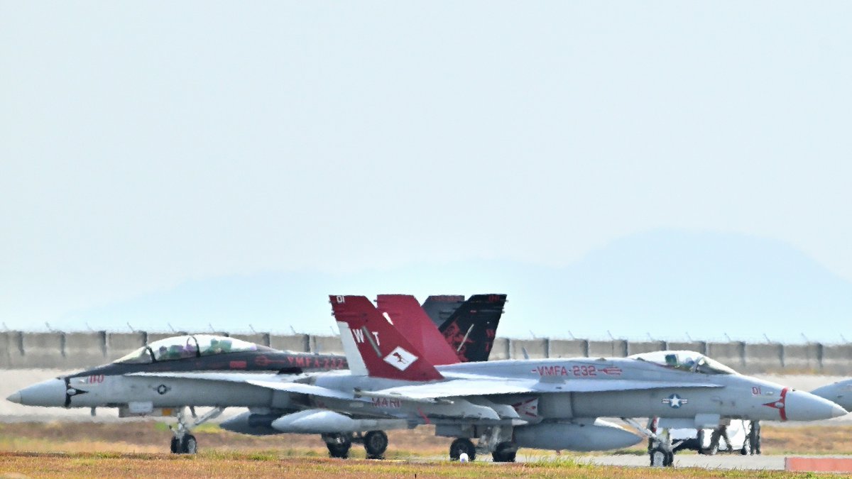 HondaF1_22's tweet image. おはようございます✈️
やっぱりデビル部隊カッコよすぎ✨
次は20end降りと離陸シーン期待してます😊

これにて2025.1105岩国基地遠征の投稿は終了
#岩国基地
#レッドデビル
#F18
#戦闘機撮影好き
#Nikonphotographer
#NikonZ8