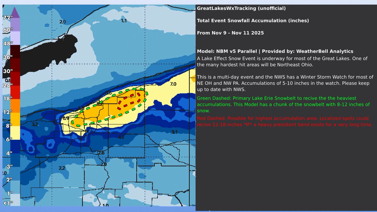 Will be talking about many areas for the LES event. Here's one of them. Northeastern Ohio!