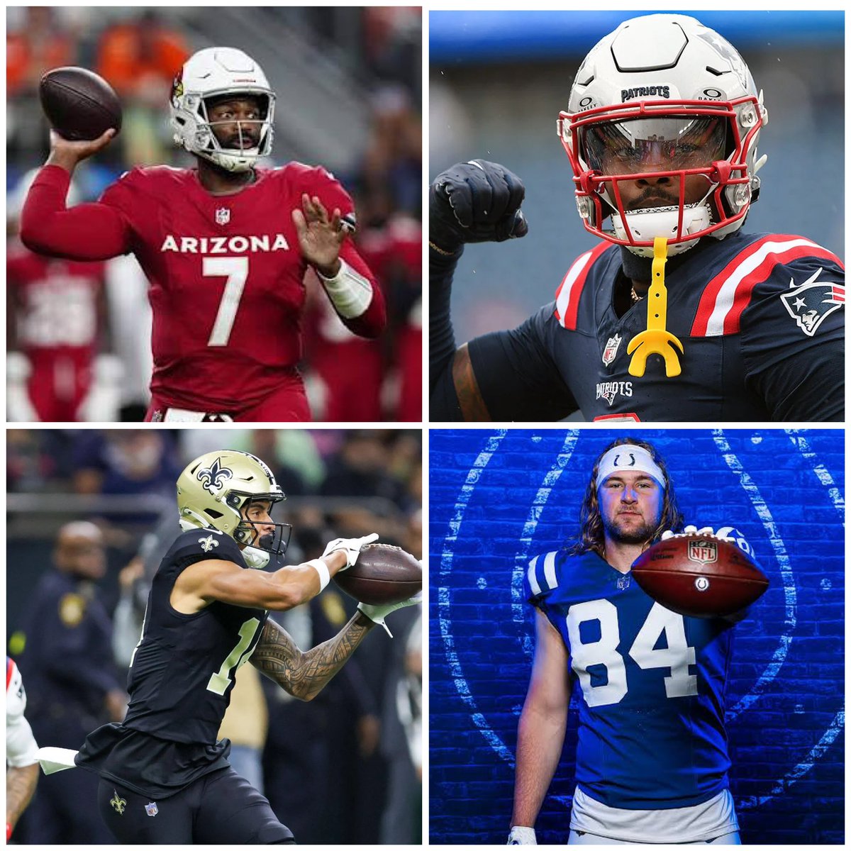 PorkPlays_'s tweet photo. NFL Sunday Full Card🐷

🐖Jacoby Brissett O 21.5 Pass Completions
(-110|B365)

🐖Stefon Diggs O 55.5 Receiving Yards
(-110|B365)

🐖Devaughn Vele O 20.5 Receiving Yards
(-120|B365)

🐖Tyler Warren O 44.5 Receiving Yards
(-110|B365)

💙 if you’re tailing 💙

#GamblingTwitter #nfl #freepicks #bet365 #fanduel #DraftKings