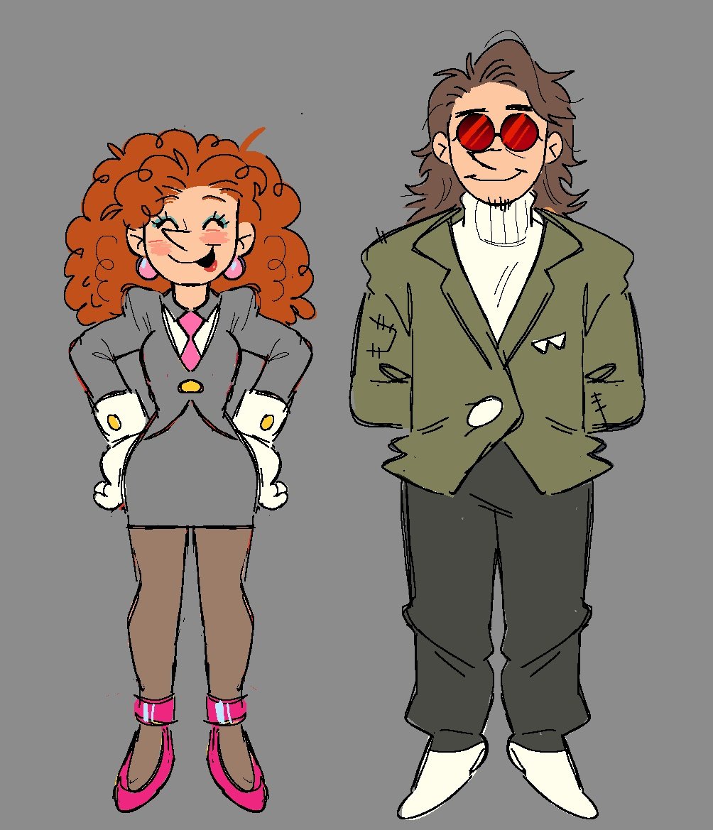 Good bye summer boyfriend vibes 
Hello winter attire! 

Someday I'll make a proper drawing I promise 🥀