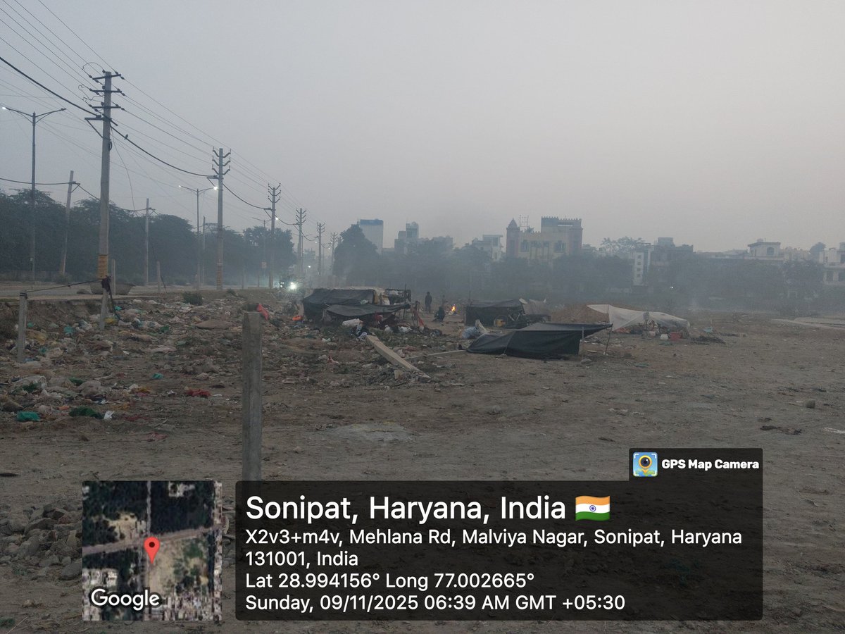 AkhandTrust's tweet image. @NayabSainiBJP @cmohry  सोनीपत सैक्टर 23 का मेला ग्राऊंड रोहागिया, बांग्लादेशियों द्वारा झुग्गी डालकर घेरा जा रहा है कई बार शिकायत की गई प्रशासन के कानों पर जूं नहीं रेंग रही फोटो, विडियो Gps कैमरा संलग