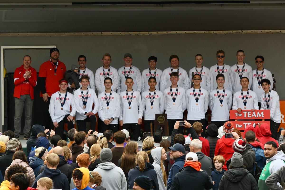 An incredible season ends with a 3rd place finish at State! This was our best race of the season, heck, our best team performance in nearly 50 years. What a ride!

The TEAM, the TEAM, the TEAM