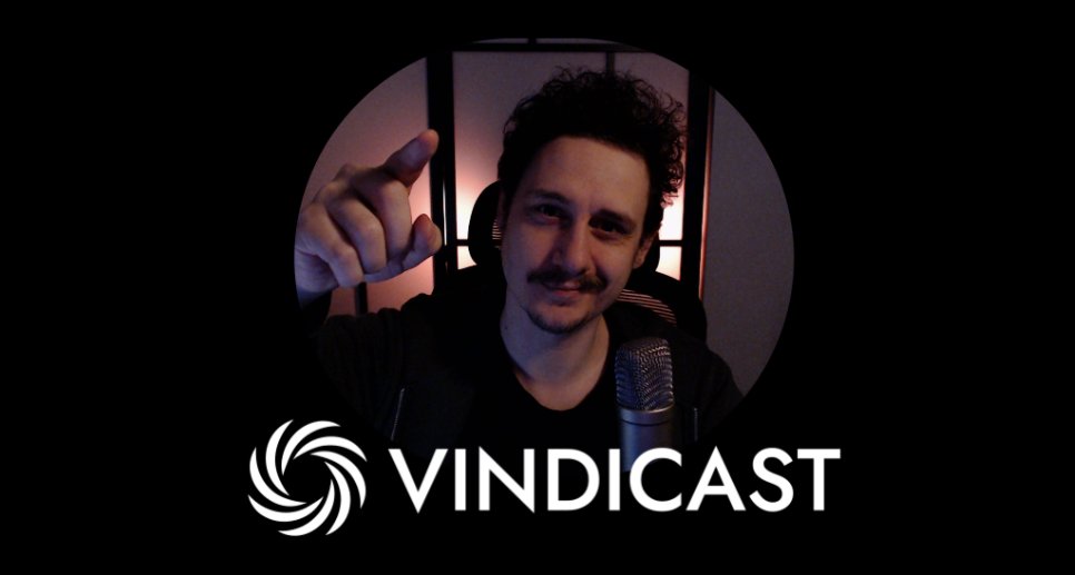 Vindicast's TTRPG Design talk is coming mid-January!
Tune in on any platform from Youtube to Spotify.

I'll be joined by the great <a href="/hill_jowett/">Dean, Foreteller of Destiny</a>  and <a href="/baddrawndungeon/">Badly Drawn Dungeons</a> for some spicy takes on how to design the PERFECT game.

See you all then.
Face reveal.
Bye.
