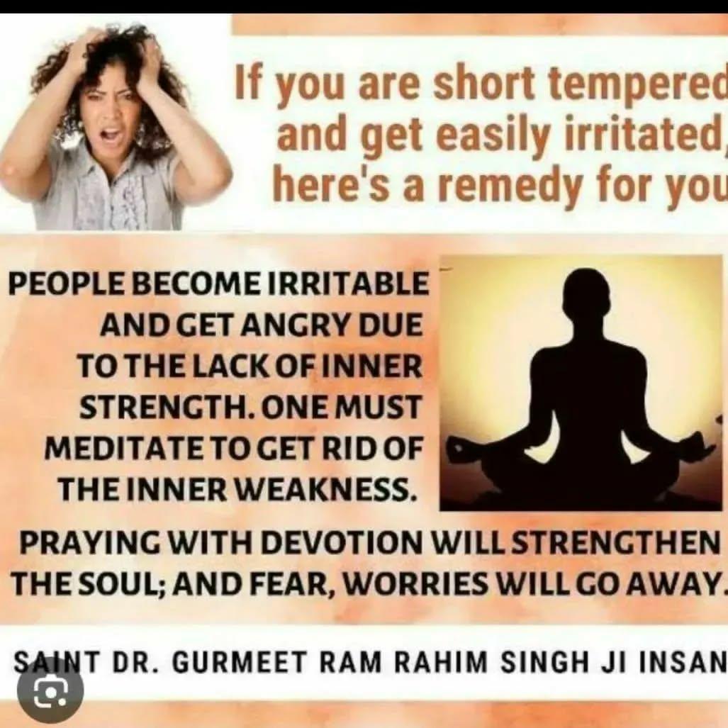 To be happy it is important to stay away from tension, 
Saint Gurmeet Ram Rahim Singh Ji says that one should meditate daily and remove tension because meditation helps a person attain bliss.

#SpiritualSunday 

youtu.be/boe8yp5TZFA?si…