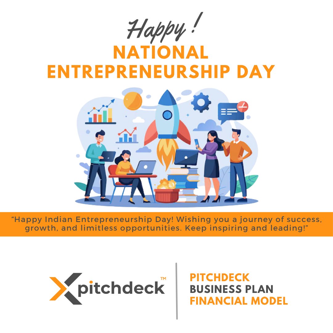 XPitchdeck's tweet photo. Innovation doesn’t ask for permission — and neither do Indian entrepreneurs.
Keep dreaming. Keep building!

#IndianEntrepreneurshipDay #Entrepreneurs #Xpitchdeck #Innovation #Leadership #Business #DreamBig #MakeInIndia #Disruptors #Success https://t.co/9hKhBqhm4e