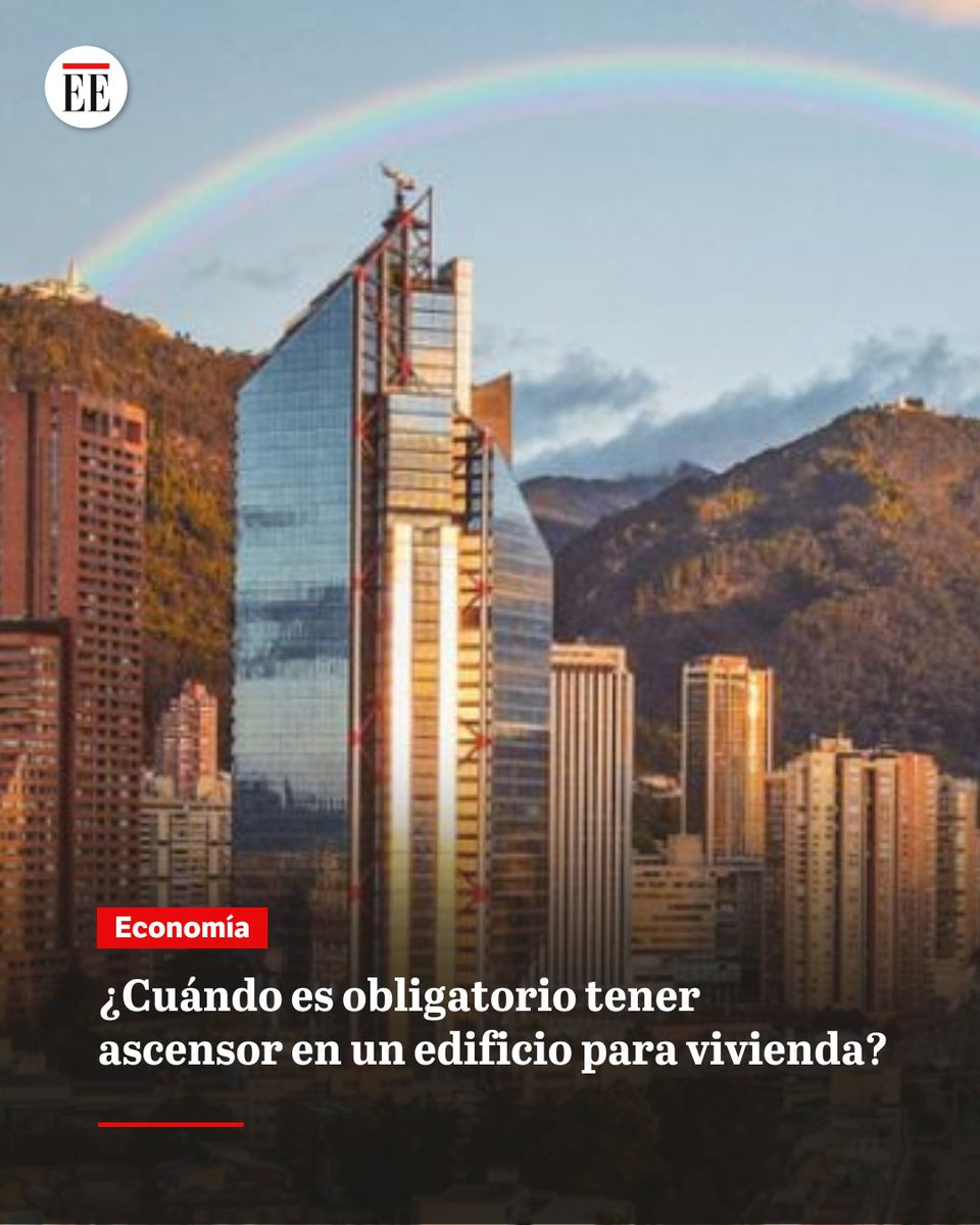 elespectador's tweet photo. Desde cuántos pisos es obligatorio poner ascensor y qué dice realmente la ley colombiana sobre eso.
👉🏻 https://t.co/kXUoqrky2Q https://t.co/zEDnhMXk1z